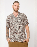 Camisa Animal print viscosa