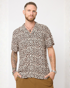 Camisa Animal print viscosa