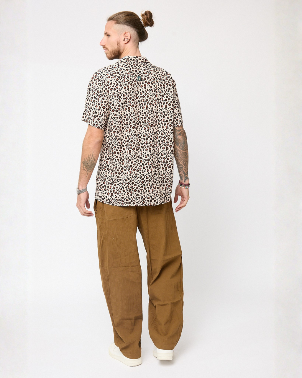Camisa Animal print viscosa