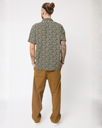 Camisa hoja pequeña beige