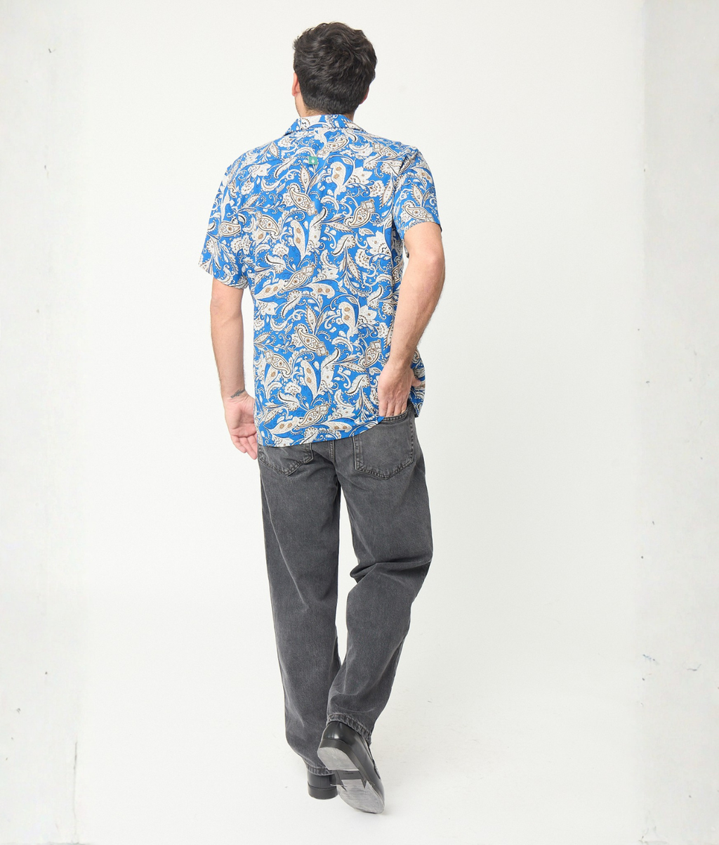 Camisa gypsy azul