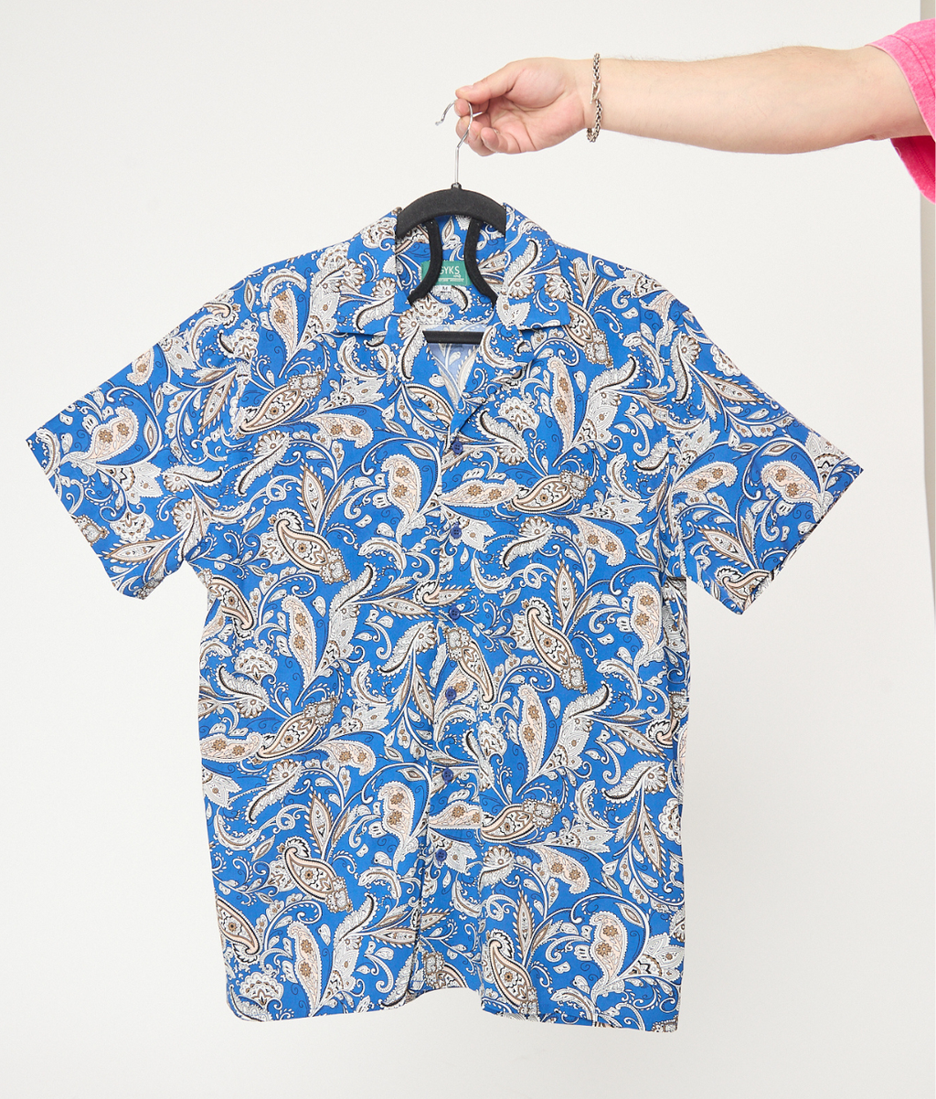 Camisa gypsy azul