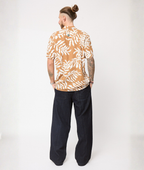 Camisa de Viscosa print hojas