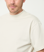 Playera regular fit hueso