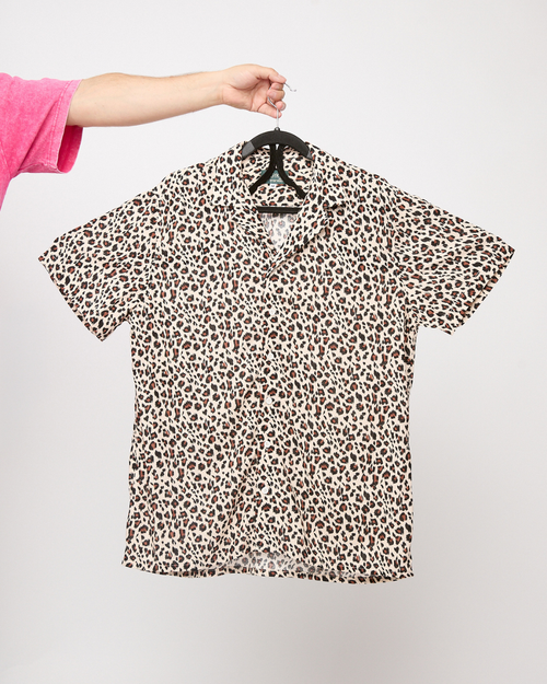 Camisa Animal print viscosa