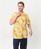 Camisa Bowling Amarilla Palma