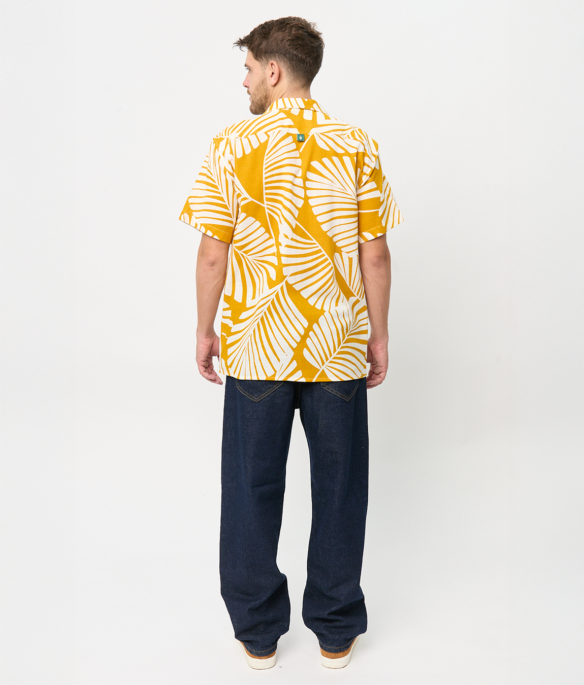 Camisa Bowling Amarilla Palma