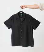 Camisa Bowling Basica Negra