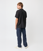 Camisa Bowling Basica Negra