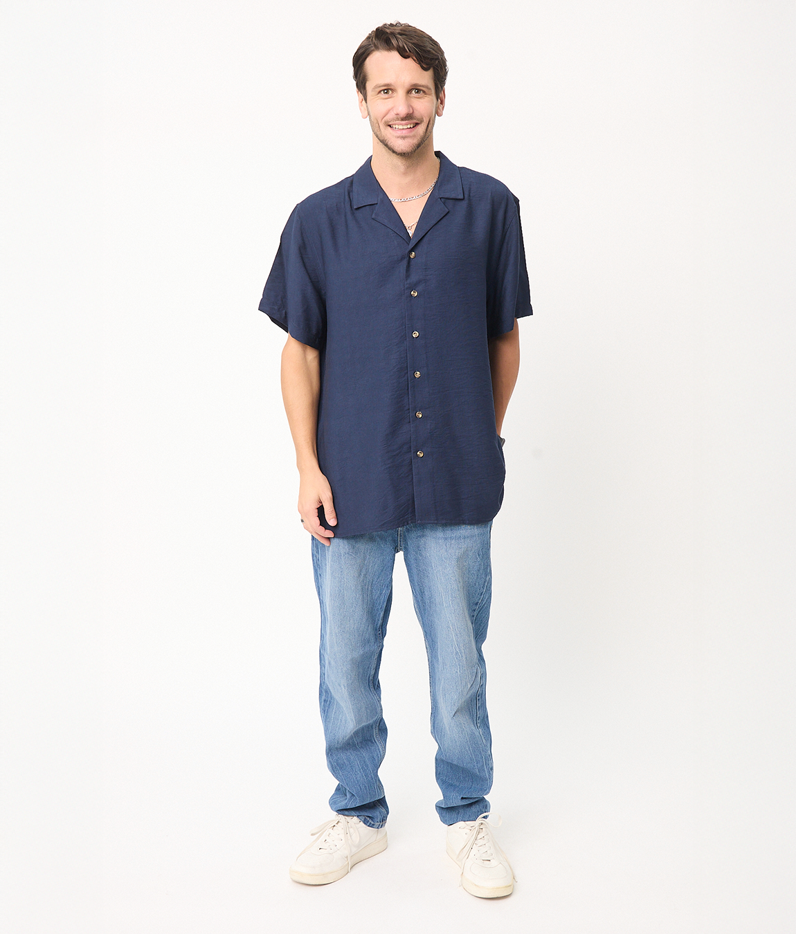 Camisa Bowling Marino