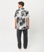 Camisa Bowling Negra Tie Dye