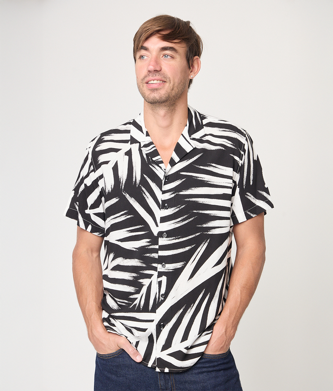 Camisa Bowling Palma Pincelada