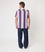 Camisa Bowling Rayas Blues