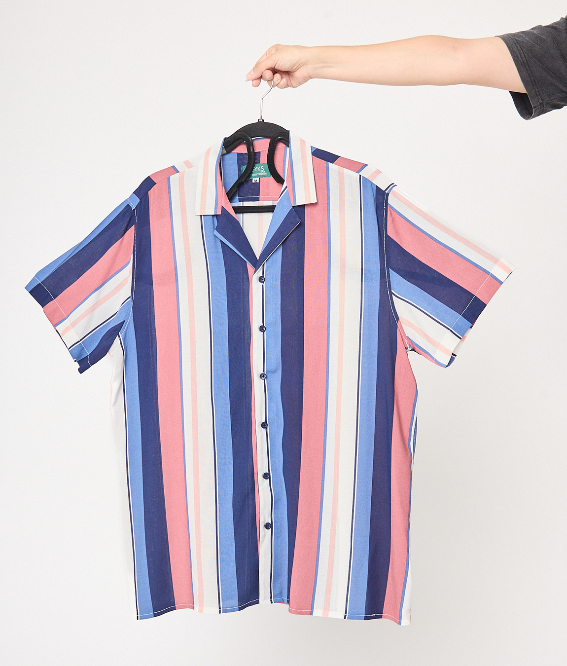 Camisa Bowling Rayas Blues