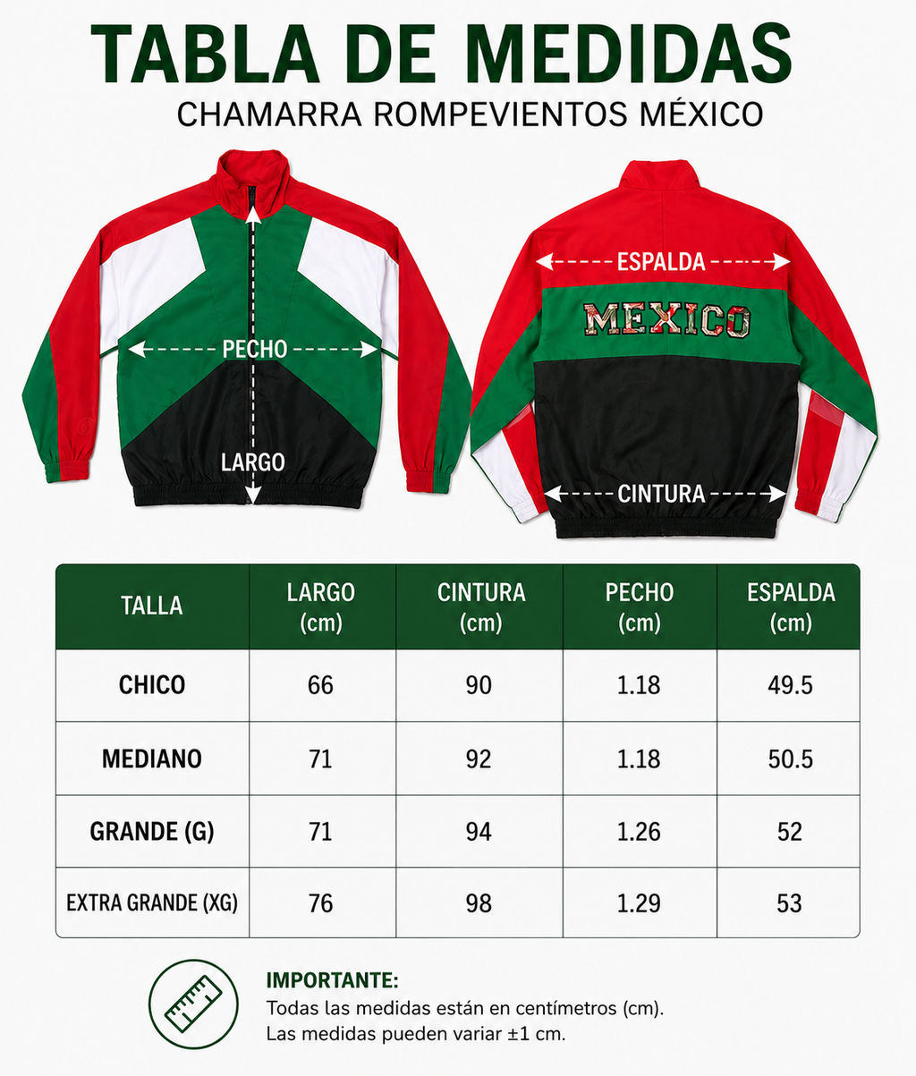Track jacket Mexico (edicion limitada)
