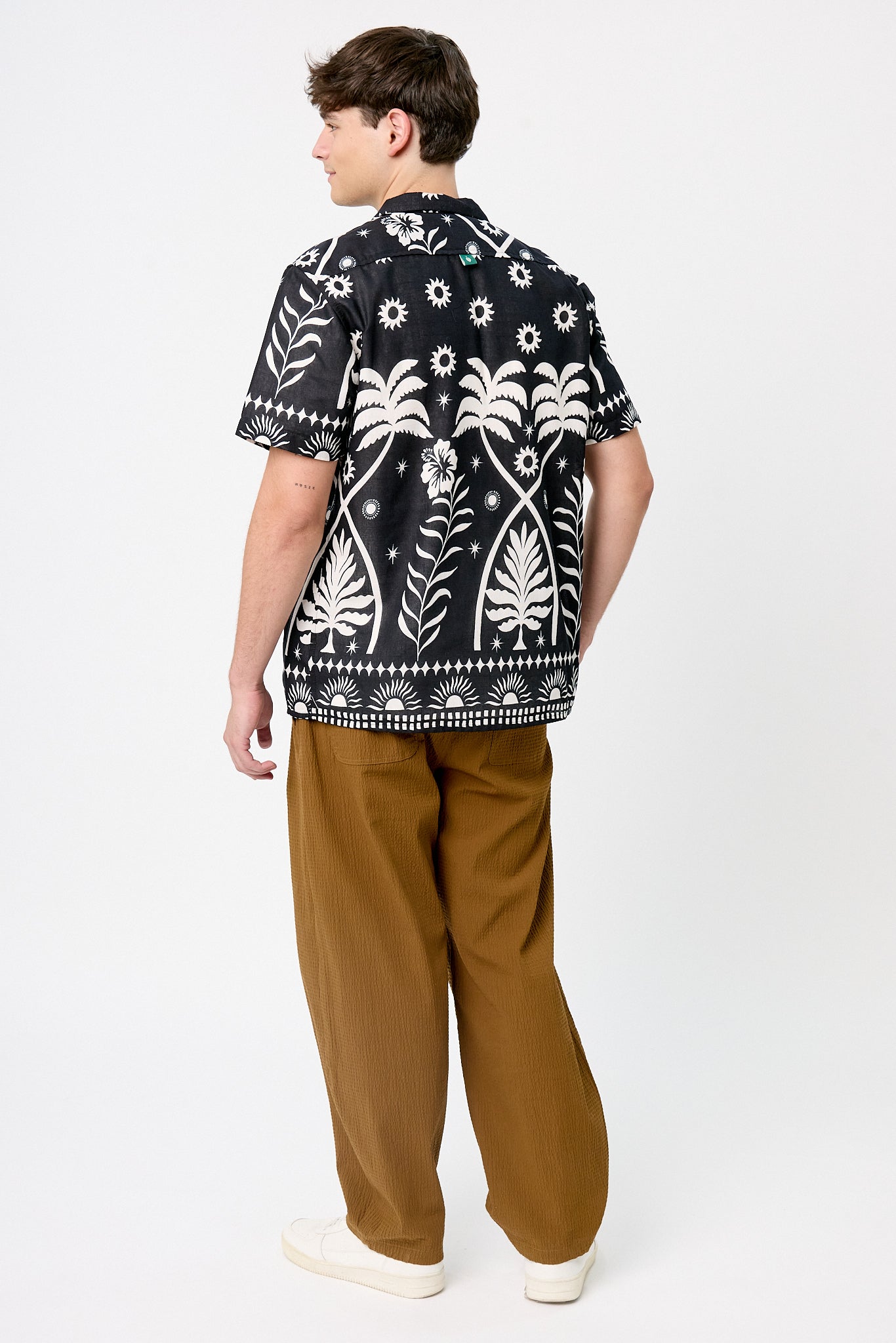 Camisa Tropico negro