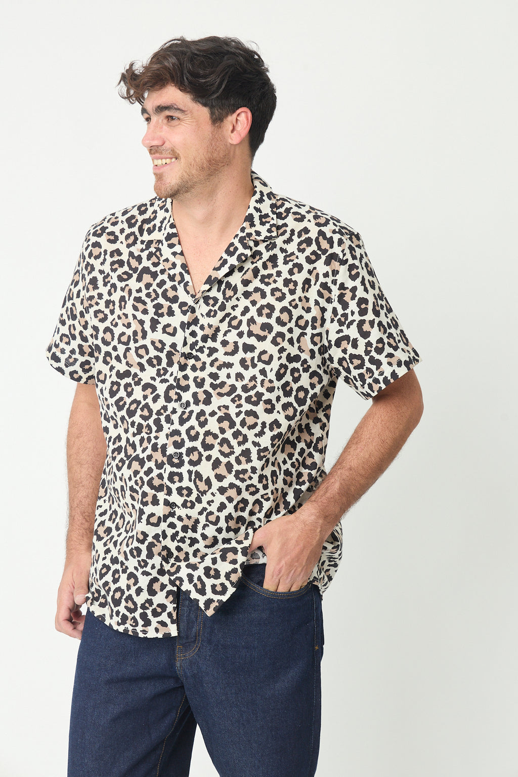 CAMISA BOWLING ANIMAL PRINT