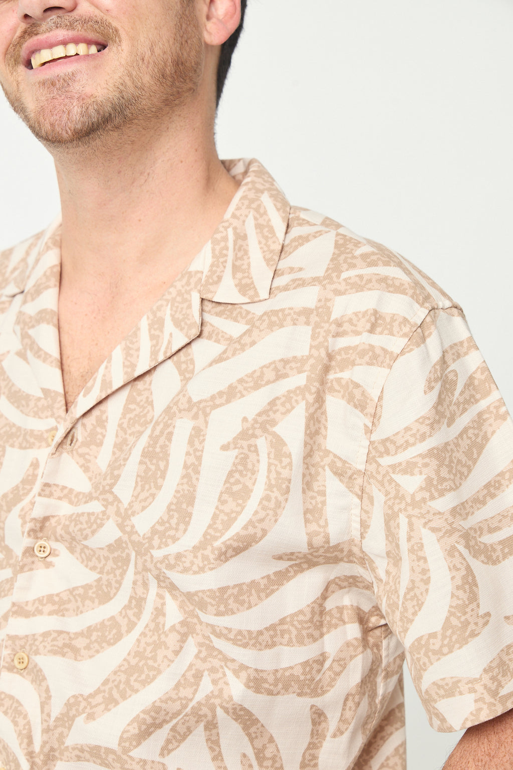 CAMISA BOWLING NATURALEZA