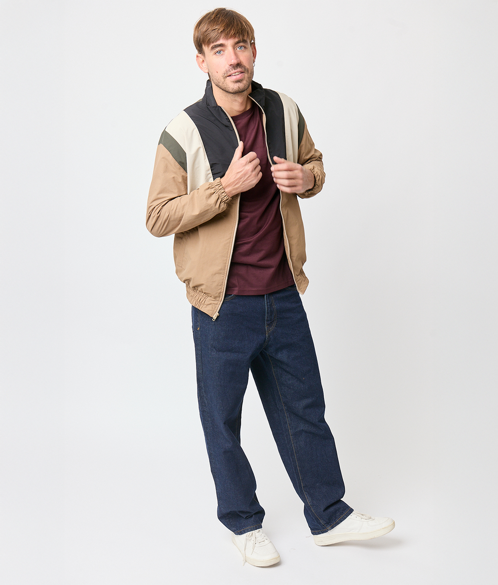 Track Jacket 90s Camel