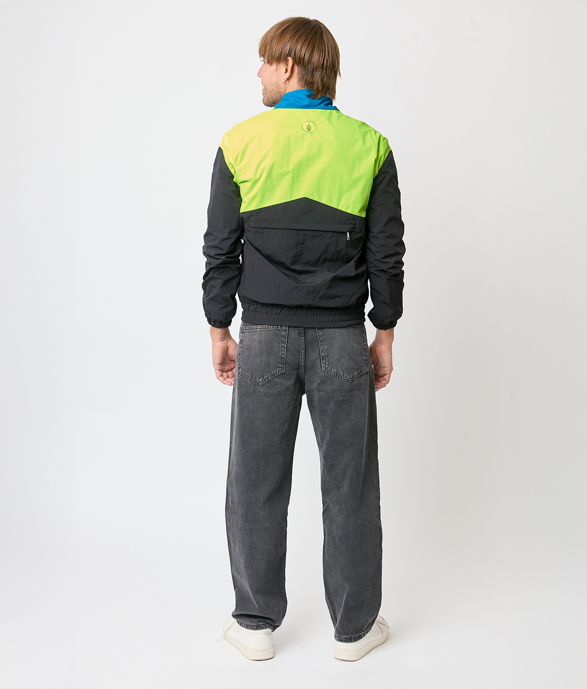 Track Jacket 90s Negra