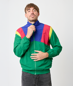 Track Jacket 90s Verde